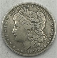 (KC) 1886 o Silver Morgan Coin