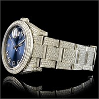 Diamond Rolex DateJust Full Bust Watch, 12.95ct