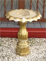 Concrete Bird Bath - Measures Approx. 30T -