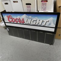 Coors Light Week Menu Board Sign