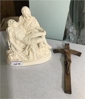 Pieta and Crucifix