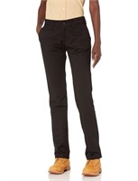 Size 2 Dickies Women's Straight Flex Twill Pant,