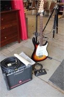Peavey Guitar , Pedal, Amp & Cables