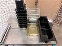 Lot of Plastic Restaurant Pans