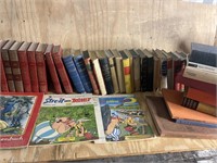 3 boxes of vintage German Reading literature