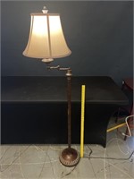Heavy Base Bronze Finish Floor Lamp