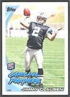 Rare Short Print RC Jimmy Clausen Carolina Panther