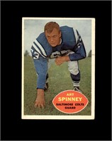 1960 Topps #7 Art Spinney VG to VG-EX+