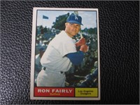 1961 TOPPS #492 RON FAIRLY DODGERS VINTAGE