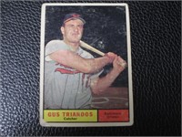 1961 TOPPS #140 GUS TRIANDOS ORIOLES