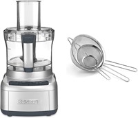 Cuisinart 8 Cup Processor+Strainers Set