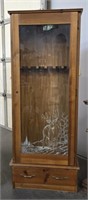 Wood 6-Gun Cabinet