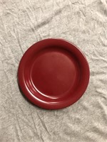 Bid x 48: NEW Plate, 7.5" Crimson