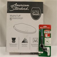 Toilet Seat & Lever, New