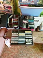 Collection of cassette tapes