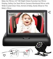 MSRP $40 Baby Car Seat Camera Mirror