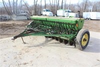 John Deere 13FT Grain Drill with Grass Seed,