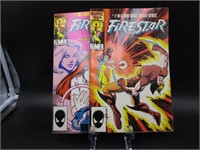 Two Marvel Comics Firestar