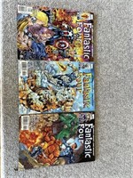 Fantastic Four #1, 2, 3 Marvel Comics