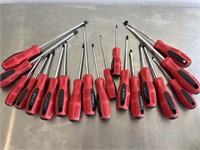 Phillips & Flathead Screwdrivers with Rubber Grip