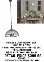 Kichler® 5-Bulb Pendant Light