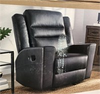 New Easton Leather Glider Rocking Recliner