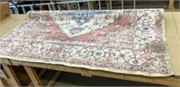 New 76" x10ft Approx Area Rug *Transport Dirt on