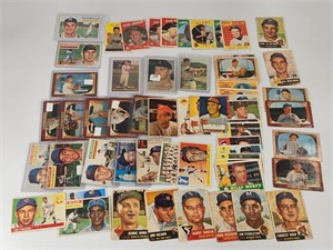 ASSORTED LOT OF 1950'S TOPPS BASEBALL CARDS