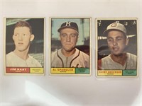 1960 Topps Baseball Cards - Jim Kaat #63, Al Spang