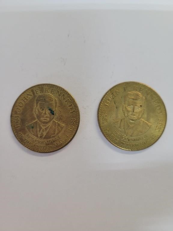 John F Kennedy coins