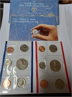 The United States Mint 1991 Uncirculated Coin Set