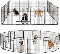 Dog Playpen,24/32/40 Inch Height In Heavy Duty,fol