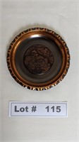 VINTAGE LIECHTENSTELIN COPPER DECORATIVE PLATE