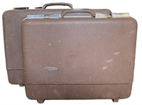 Vintage Hard Side Luggage