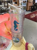 Two piece nautical Tervis tumblers