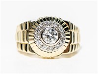 Jewelry 14kt Yellow Gold Men's Ring