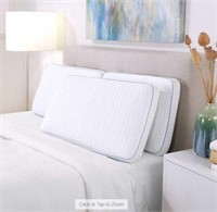 2 Pk PureLUX Simply Cool Gel Memory Foam Pillow, Q