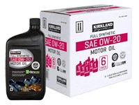 0W-20 Full Synthetic Motor Oil 6 pk