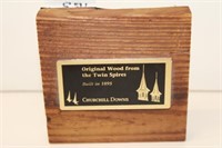 Original Wood from the Twin Spires - Chuchill