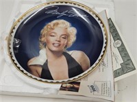 Marilyn Monroe Collector Plate w/COA