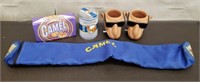 Lot of Camel Collectibles. 6 Pack Cooler,