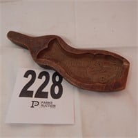 CARVED FISH SHAPE MOLD