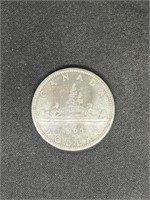 Canadian Silver Dollar 1965