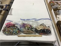 Lot of costume necklaces