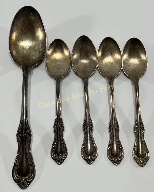 6.4 Ounces of Sterling Silver Spoons