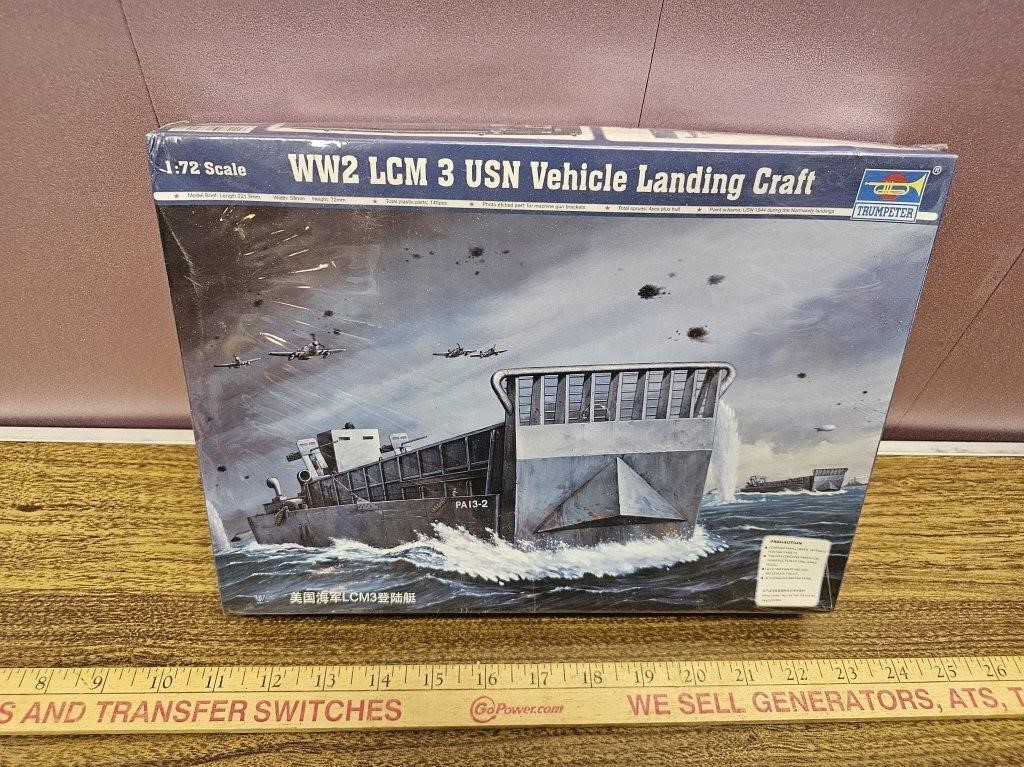 WW2 LCM 3 USN Vehicle Landing Craft- Sealed/New