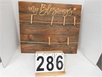 Blessings Sign17.5"T X 21"W