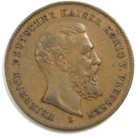 Medal Kaiser Friedrich III 4.1 GR & 21.78 MM
