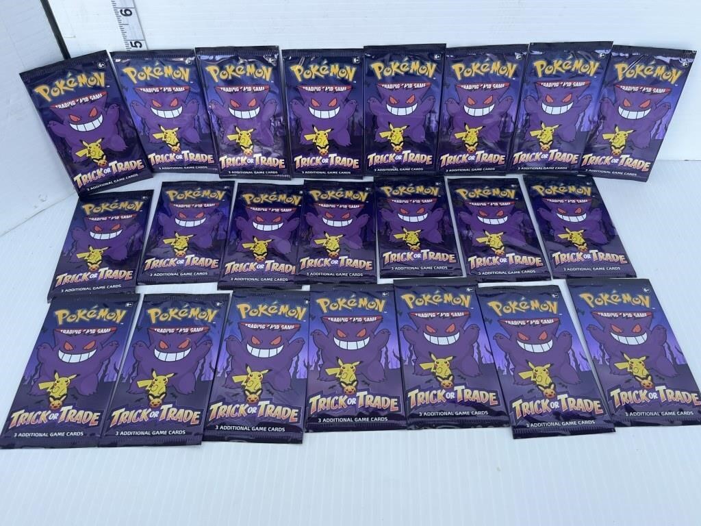 Lot of Pokémon card packs