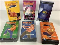 6 BEACHBODY VHS TAPES (5-NIP)